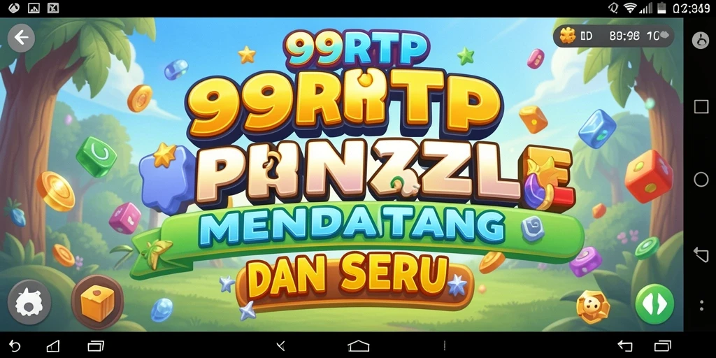 Tampilan gameplay puzzle yang menantang dan menarik