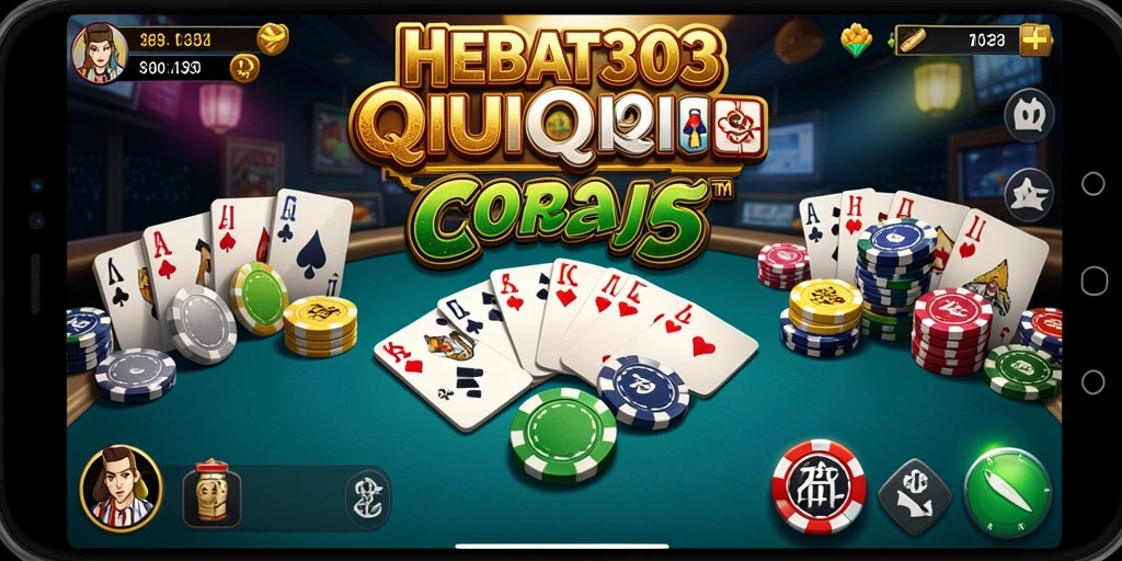 Tampilan gameplay QiuQiu yang menarik dan interaktif.