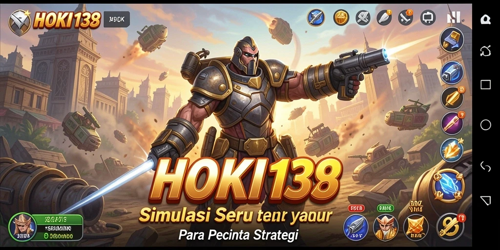 Tampilan gameplay menarik dari HOKI138 dengan elemen strategi.