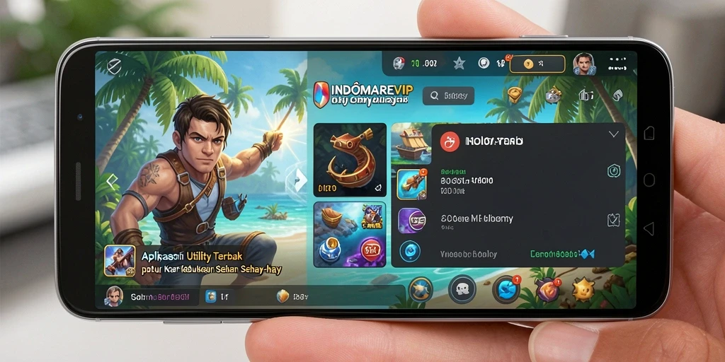 Tampilan gameplay utama INDOMAREVIP yang intuitif dan fungsional.