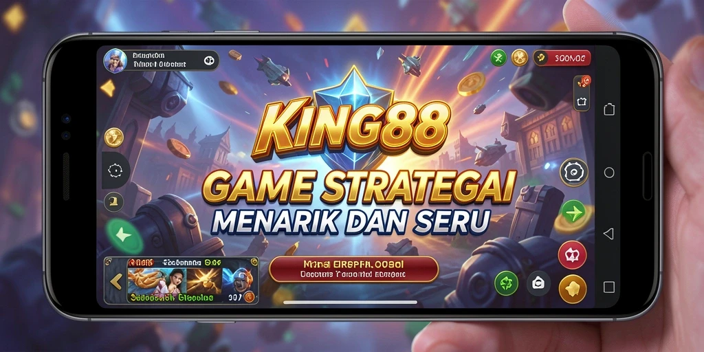 Tampilan gameplay KING88 dengan strategi yang mendebarkan dan visual yang menawan.