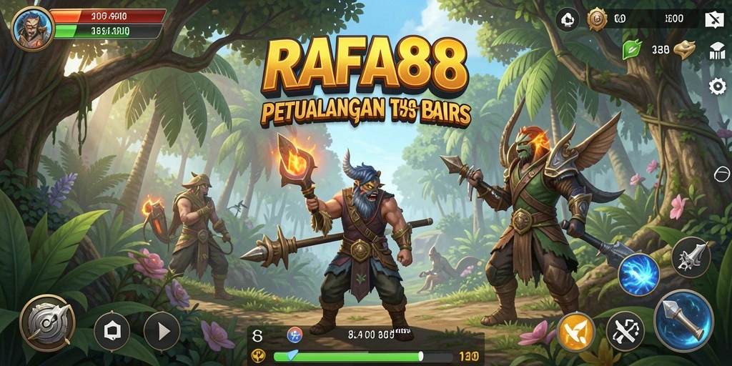 Screenshot RAFA88 menampilkan aksi petualangan yang mendebarkan.