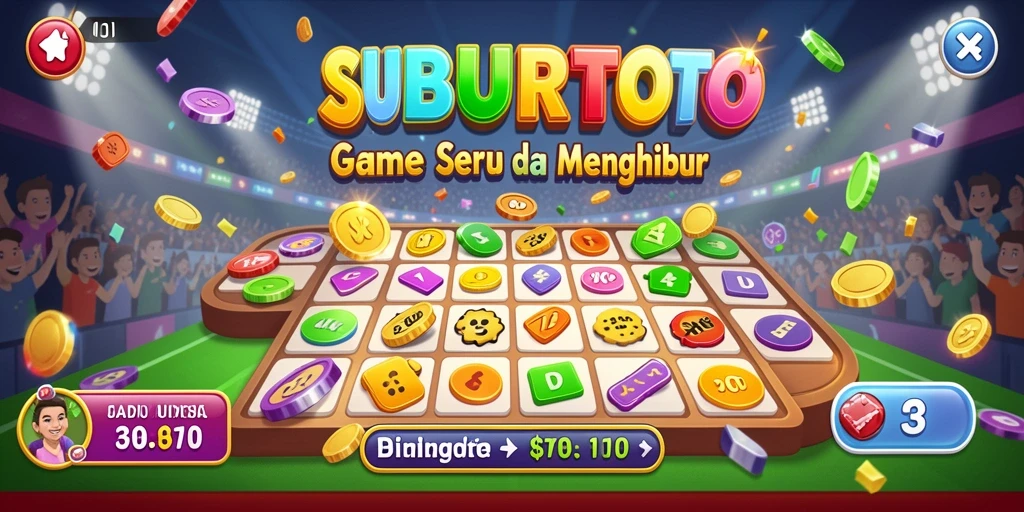 Tampilan gameplay Bingo SUBURTOTO yang seru dan interaktif.