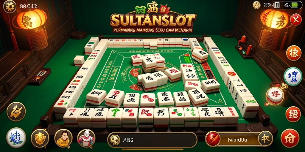Gameplay menarik SULTANSLOT dalam permainan Mahjong.