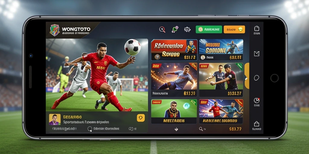 Tampilan gameplay WONGTOTO dengan taruhan olahraga yang seru.